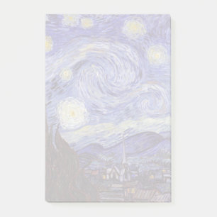 Post-it® Vincent Van Gogh Starry Nuit Vintage Art