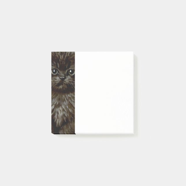 Post-it® Vintage Halloween Kitten (Devant)