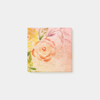 Post-it® Vintage Look Floral aquarelle Post It Notes
