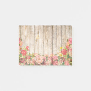 Post-it® Vintage Russe Romantique Rose Bois
