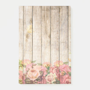 Post-it® Vintage Russe Romantique Rose Bois