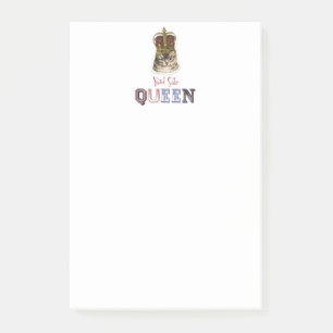 Post-it® Vintage Yard Vente Queen Cat Bloc-notes