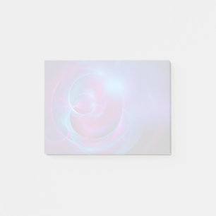 Post-it® Violet bleu et rose Cosmique Tourbillonnant fracta