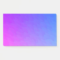 Violet bleu Ombre flamme Motif Jumbo Post It