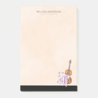 Violon, Chaussures de Ballet, Fleurs et Papillons