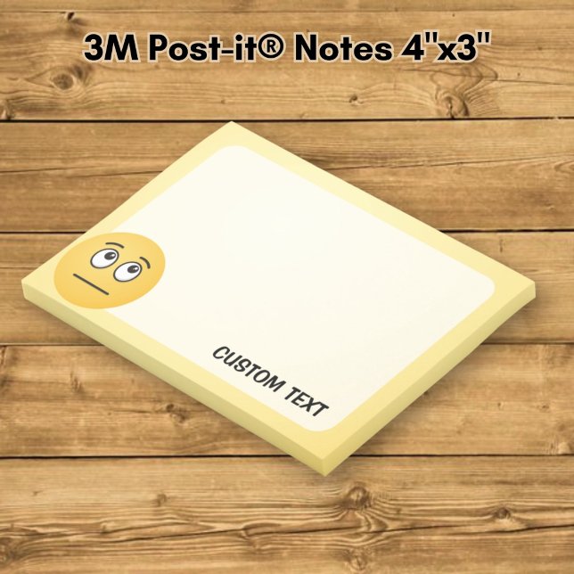 Post-it® Visage aux yeux qui roulent (Créateur téléchargé)