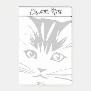 Post-it® Visage de chat personnalisé