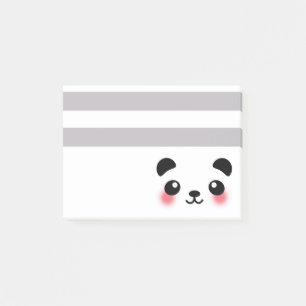 Post-it® Visage de Kawaii Panda