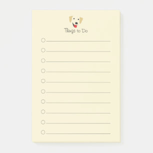 Post-it® Visage du laboratoire jaune