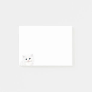 Post-it® Visage persan blanc de chaton