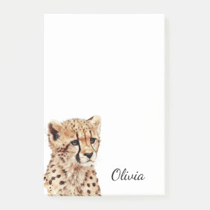 Post-it® Visage personnalisé Cheetah