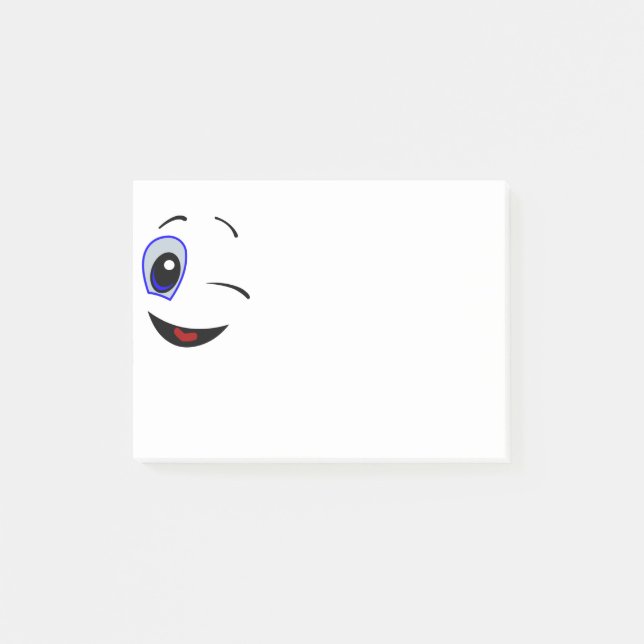 POST-IT® VISAGE SOURIRE (Devant)