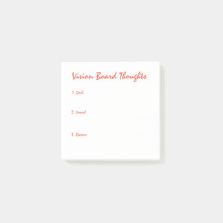 Post-it® Vision Board Thoughts Post-It Notes