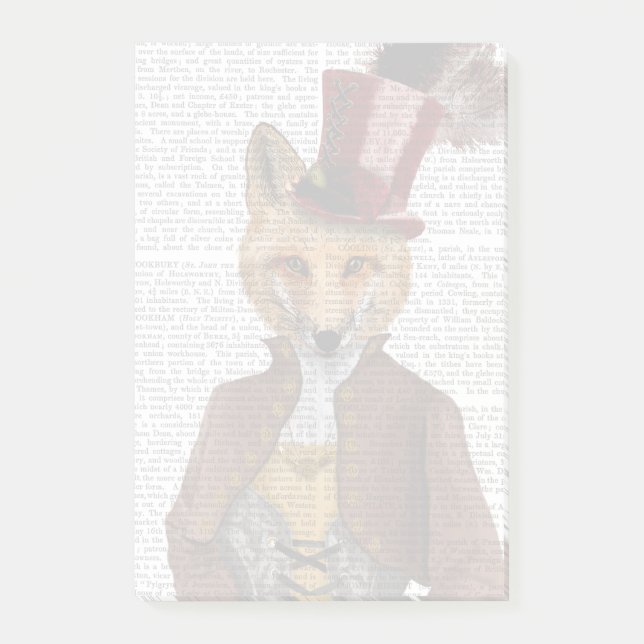 Post-it® Vivienne Steampunk Fox (Devant)
