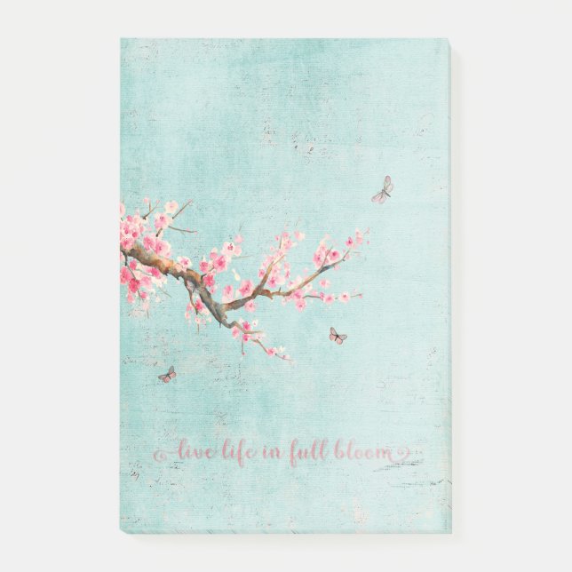 Post-it® Vivre en pleine floraison (Devant)