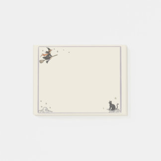 Post-it® Vol de sorcière non ligné 4" x 3"
