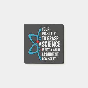 Post-it® Votre incapacité à comprendre la science n'est pas