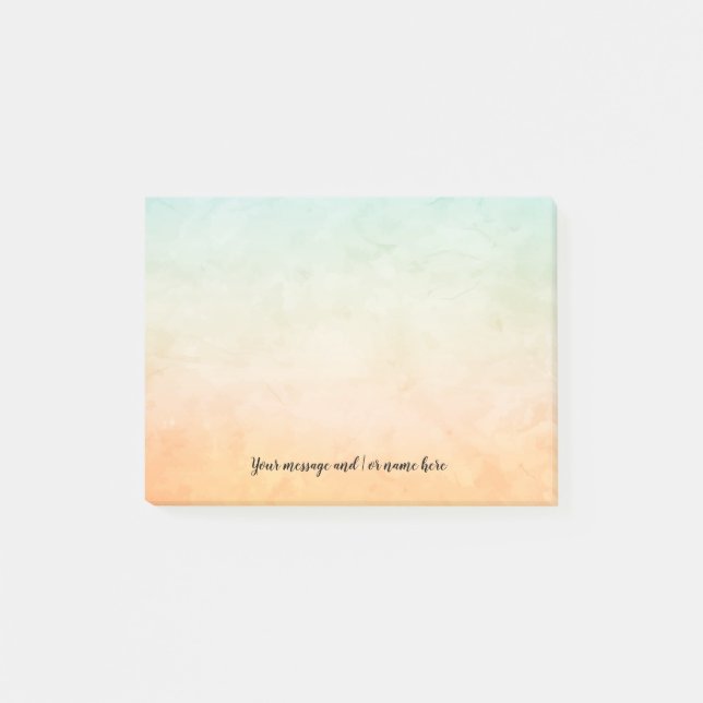 Post-it® Votre Message Aquarelle (Devant)