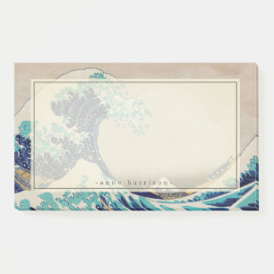 Post-it® Votre nom The Great Wave Japanese Woblock