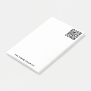 Post-it® Votre QR Code Scan Info Texte Société Publier ses 