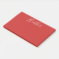 Votre script blanc personnalisé en rouge