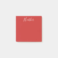 Votre script blanc personnalisé en rouge