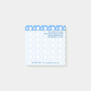 Post-it® Votre texte   Mignonne Dentille Bureau dentaire