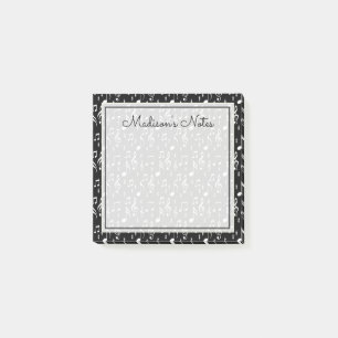Post-it® Votre texte Notes musicales