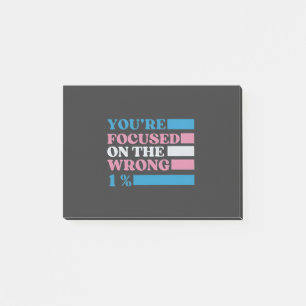 Post-it® Vous êtes concentrés sur le mauvais 1 pour cent LG