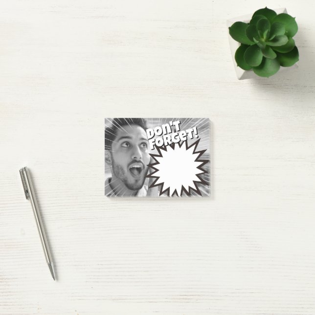 Post-it® Vous n'oublierez jamais ce message. (Bureau)