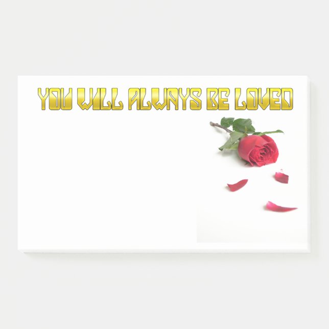 Post-it® Vous Serez Toujours Amoureux (Devant)