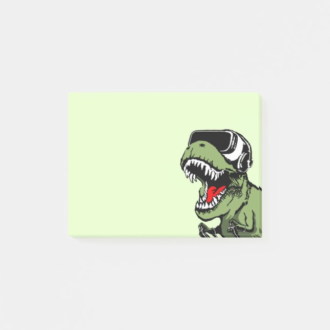 Post-it® VR T-rex (Devant)