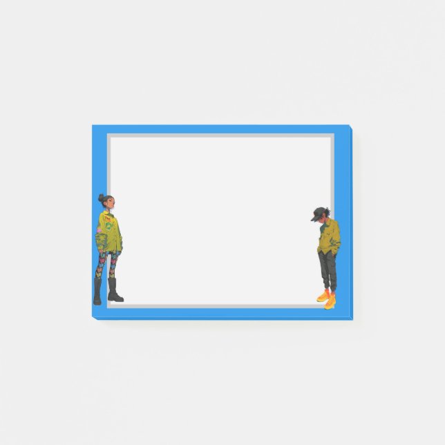 Post-it® Vrais gens, (Devant)