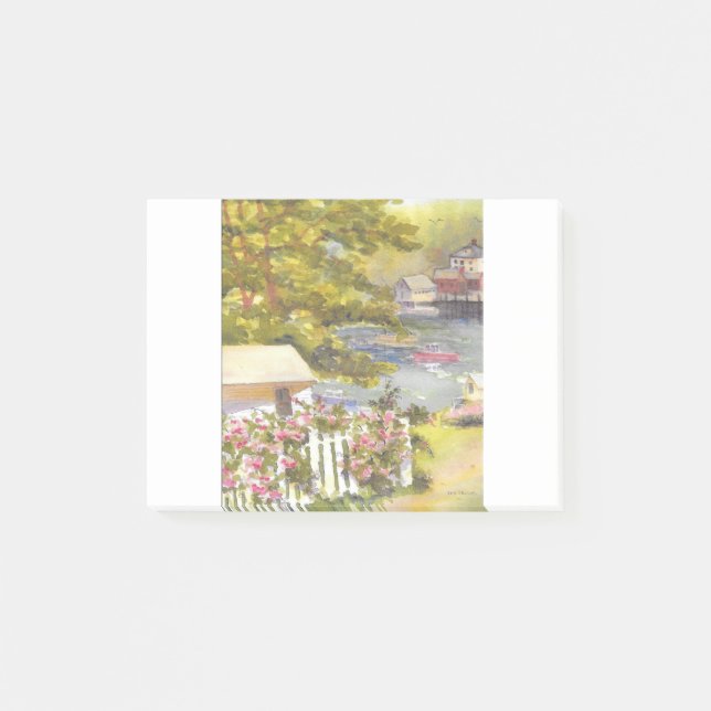 Post-it® vue du port de stonington (Devant)