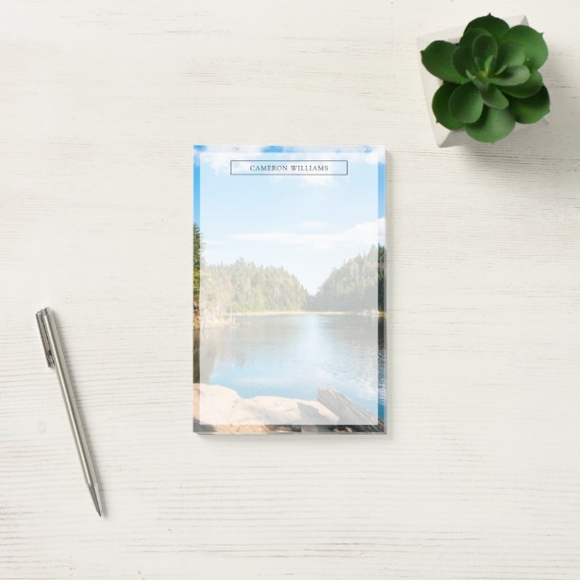 Post-it® Water | Spruce Lake Quebec, Canada (Bureau)