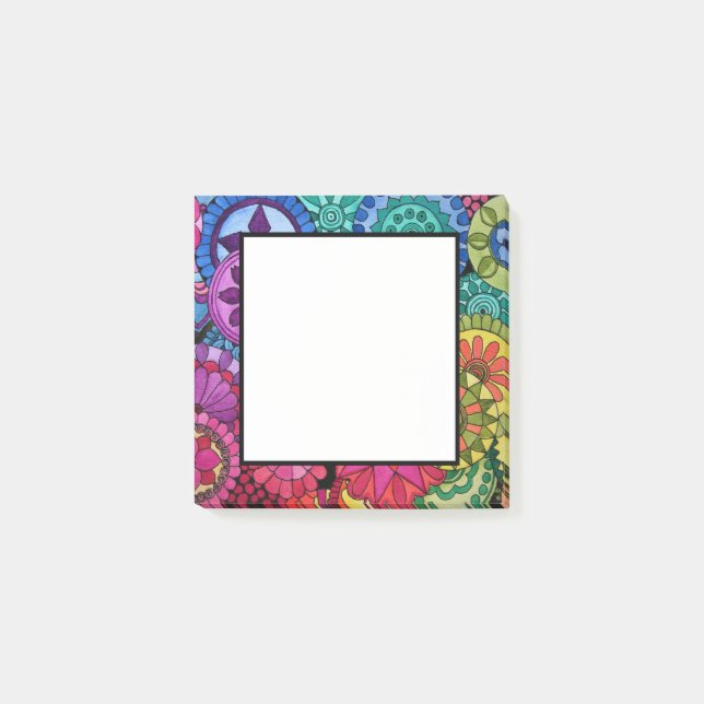 Post-it® Watercolor Rainbow (Devant)