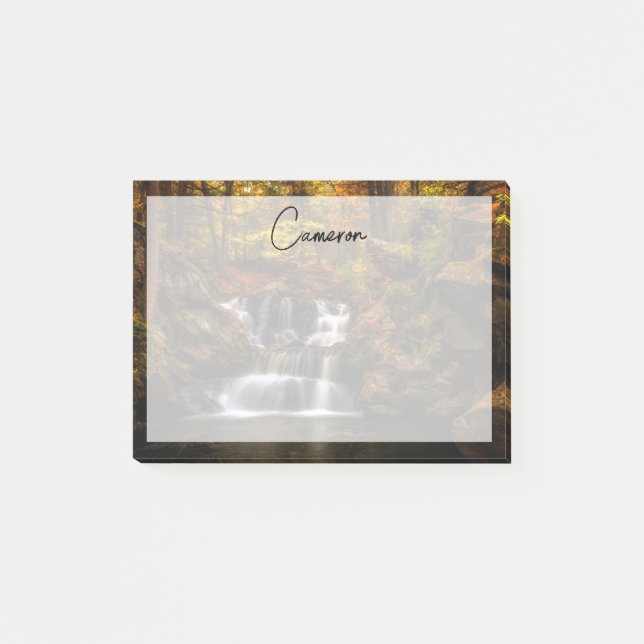 Post-it® Waterfalls | New England Connecticut (Devant)