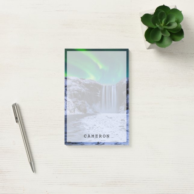 Post-it® Waterfalls | Skógafoss Waterfall (Bureau)