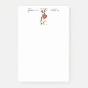 Post-it® Whippet Heart Maman