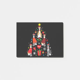 Post-it® Whippet Noël Ornement Arbre Drôle Chien Maman Papa