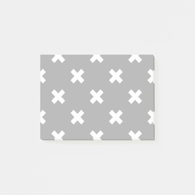 Post-it® White cross stitches (Devant)