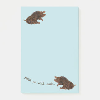 Post-it® Wilbur - Un Porc Avisé Post-it Notes