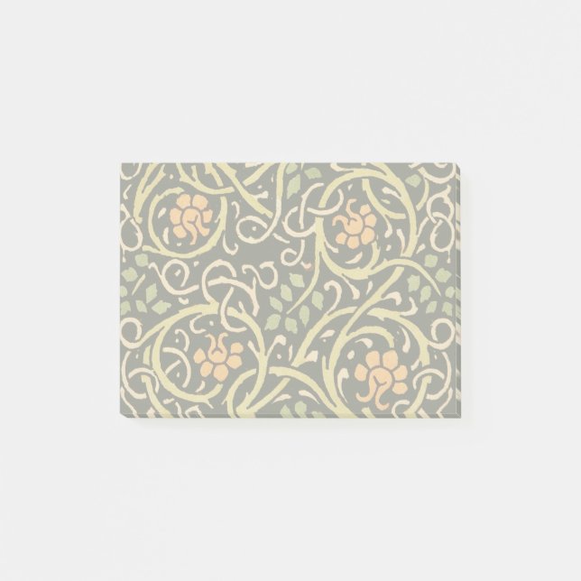 Post-it® William Morris Black Floral Art (Devant)