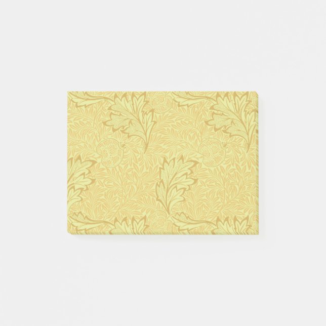Post-it® William Morris Botanical Apple Design (Devant)