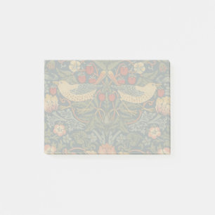 Post-it® William Morris Fraise Voleurs Oiseaux