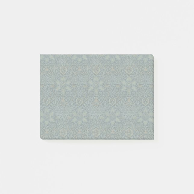 Post-it® William Morris Ispahan Vert sarcelle Floral Art (Devant)