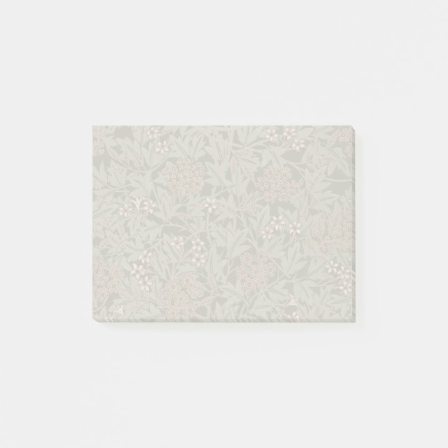 Post-it® William Morris Jasmine Motif de fleurs (Devant)