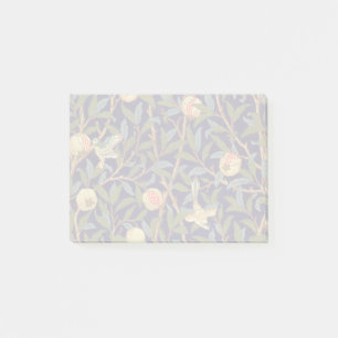 Post-it® William Morris Oiseau Et Grenade Art Vintage