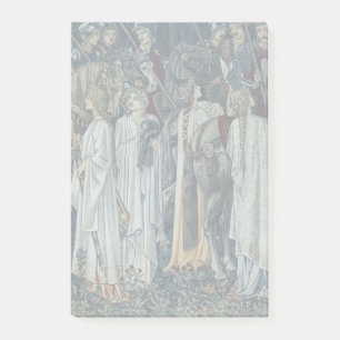 Post-it® William Morris Quête du Graal : Bouclier de la For