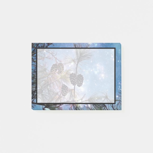 Post-it® Winter Pine Cones (Devant)